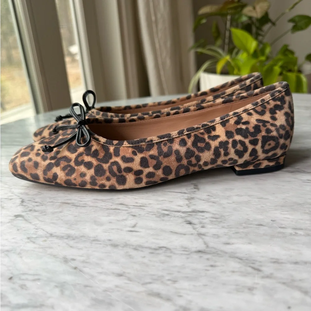 COLE HAAN Suede Bethany Ballerina Flat - Picture 6 of 10